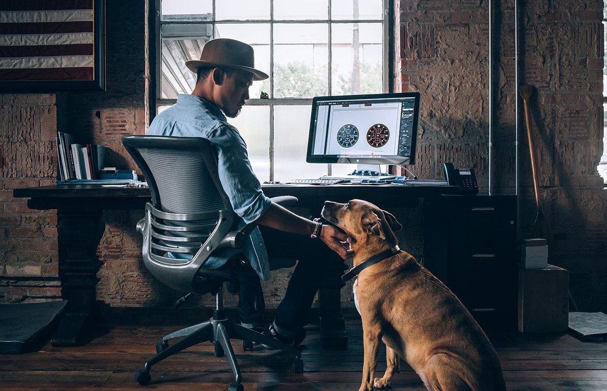 Hund am Arbeitsplatz